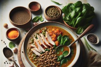 Hearty Turkey and Lentil Soup: A Nutritious Delight