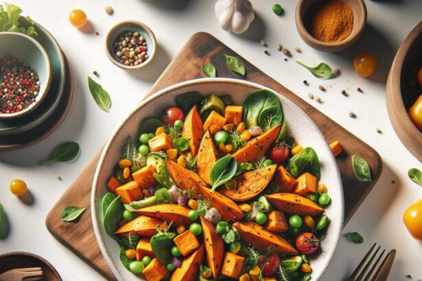 Golden Harvest: The Ultimate Roasted Sweet Potato Salad Guide