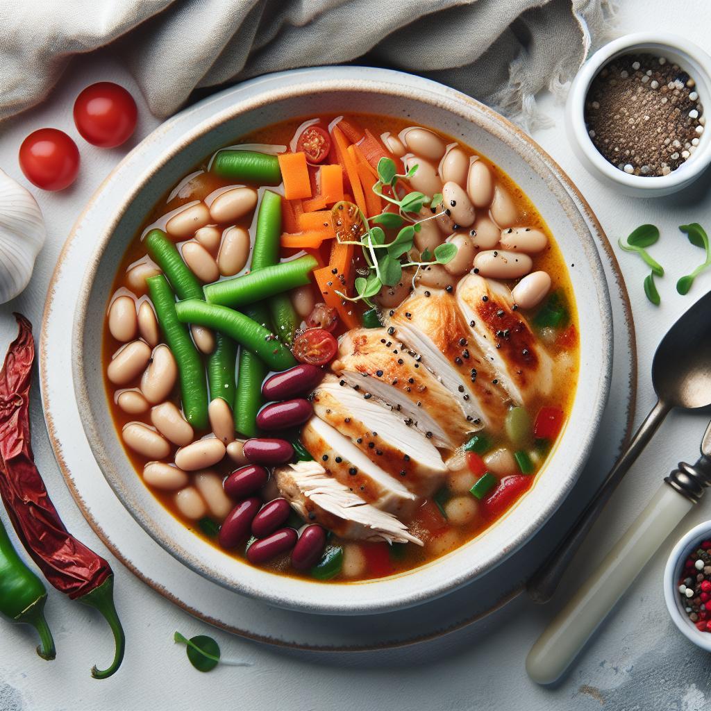 Hearty Chicken and Bean Soup: A Comfort Bowl of Wellness