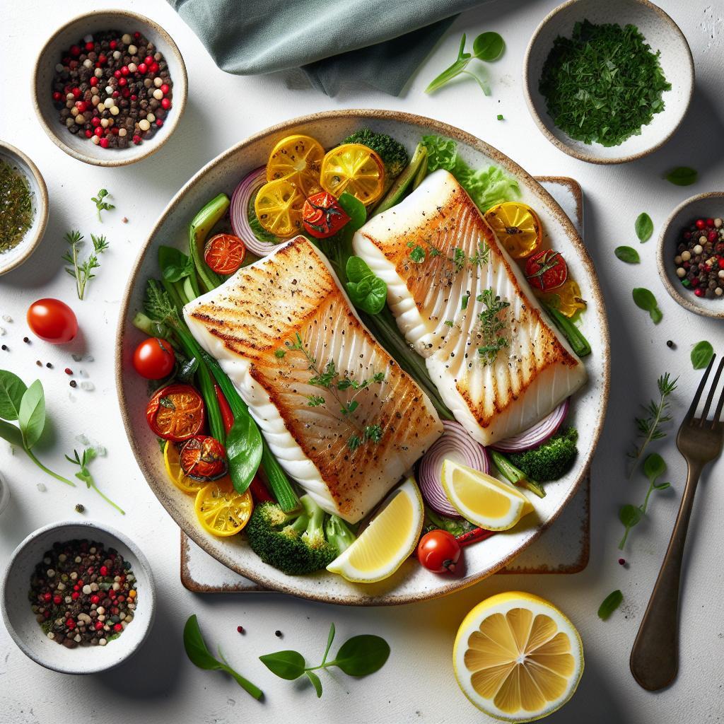 Perfectly Baked Cod Fillets: A Healthy, Savory Delight
