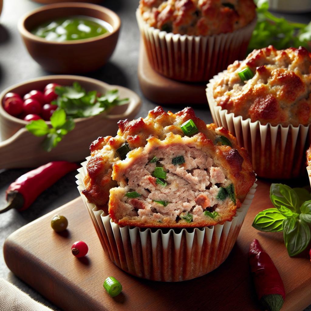 Mini Turkey Meatloaf Muffins: Savory Bites of Comfort