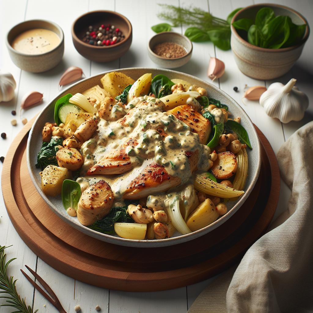 Savory Delight: Mastering the Art of Creamy Garlic Chicken