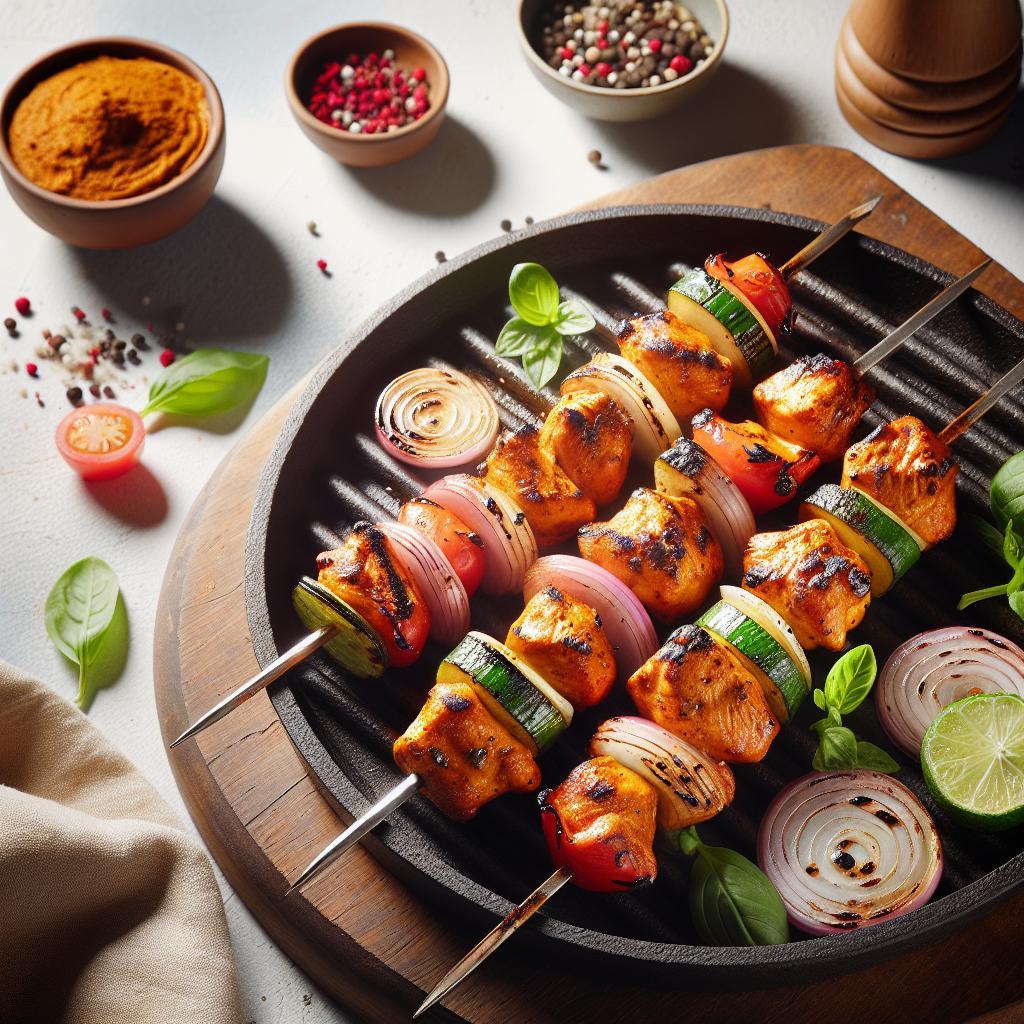 Sizzling Chicken Tikka Skewers: A Flavorful Grill Delight