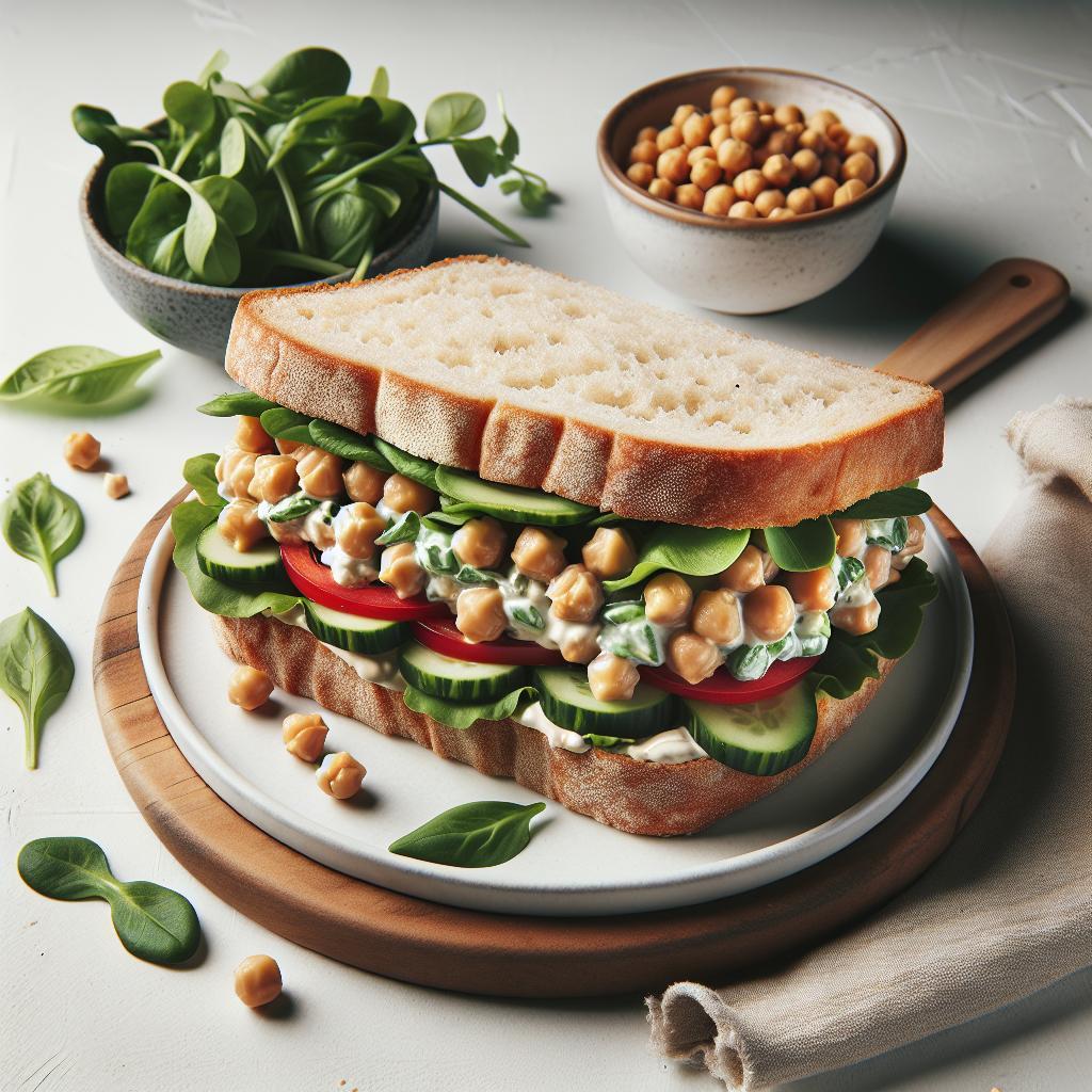 Chickpea Salad Sandwiches: A Tasty Twist on a Classic Lunch