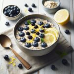Zesty Lemon Blueberry Overnight Oats: A Bright Breakfast Boost