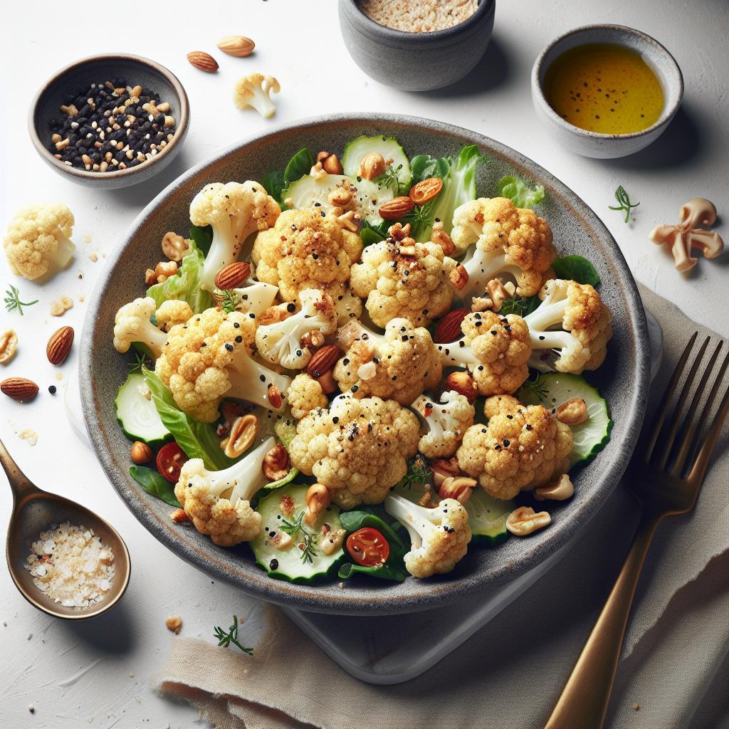 Crisp & Nutty: The Magic of Roasted Cauliflower Salad