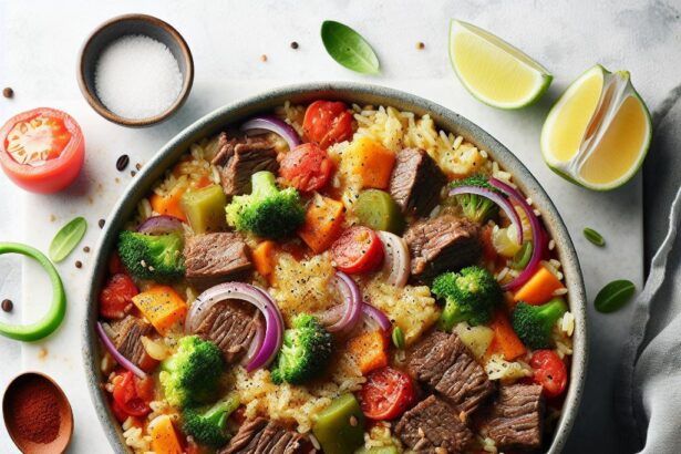 Hearty Beef and Rice Casserole: Comfort on a Plate