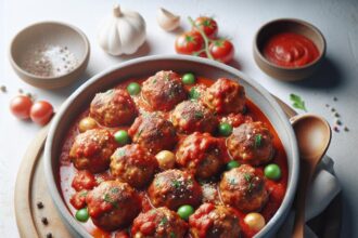 Savory Turkey Meatballs Simmered in Rich Marinara Sauce