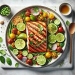 Zesty Baked Salmon: Honey & Lime Flavor Fusion Delight