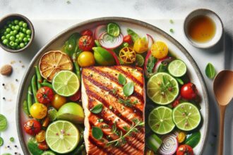 Zesty Baked Salmon: Honey & Lime Flavor Fusion Delight