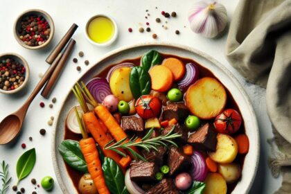 Hearty Beef Stew with Root Vegetables: A Comfort Classic