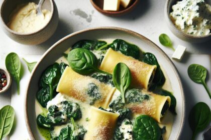 Indulgent Creamy Spinach & Ricotta Cannelloni Recipe Guide