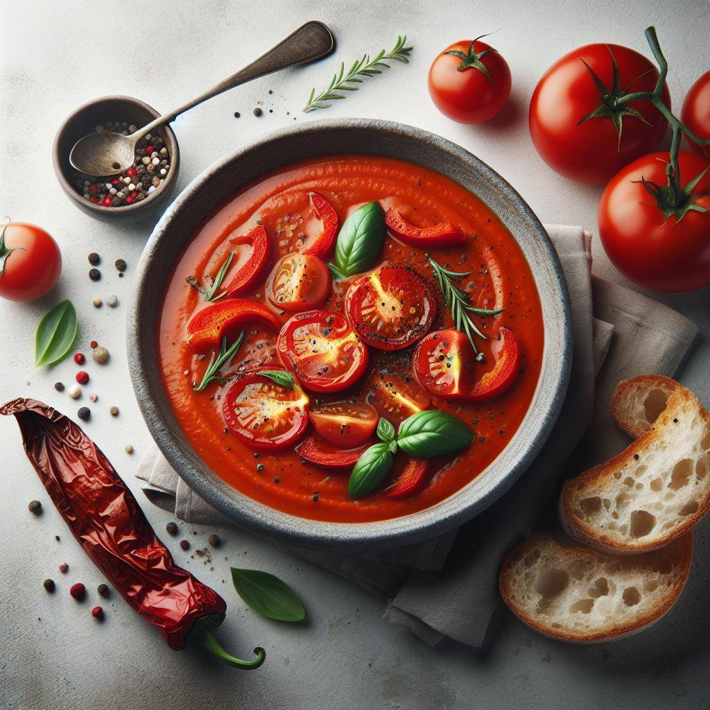 Savor the Flavors: Roasted Tomato & Red Pepper Soup Guide