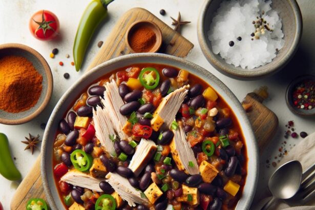 Hearty Turkey Chili with Black Beans: A Flavorful Powerhouse
