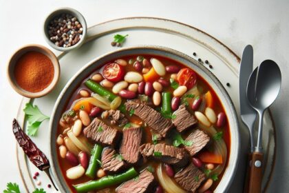 Hearty Beef and Bean Stew: A Nutritious Comfort Classic