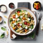 Mediterranean Delight: Greek Pasta Salad with Feta Flair