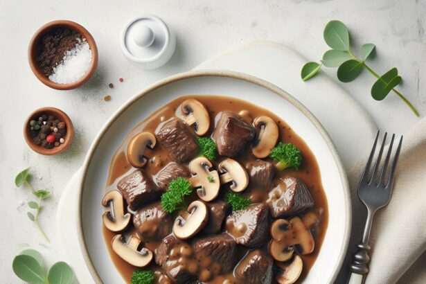 Savory Beef Tips with Mushroom Gravy: A Comfort Food Classic