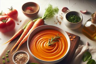 Velvety Carrot Soup: A Creamy Comfort in Every Spoonful
