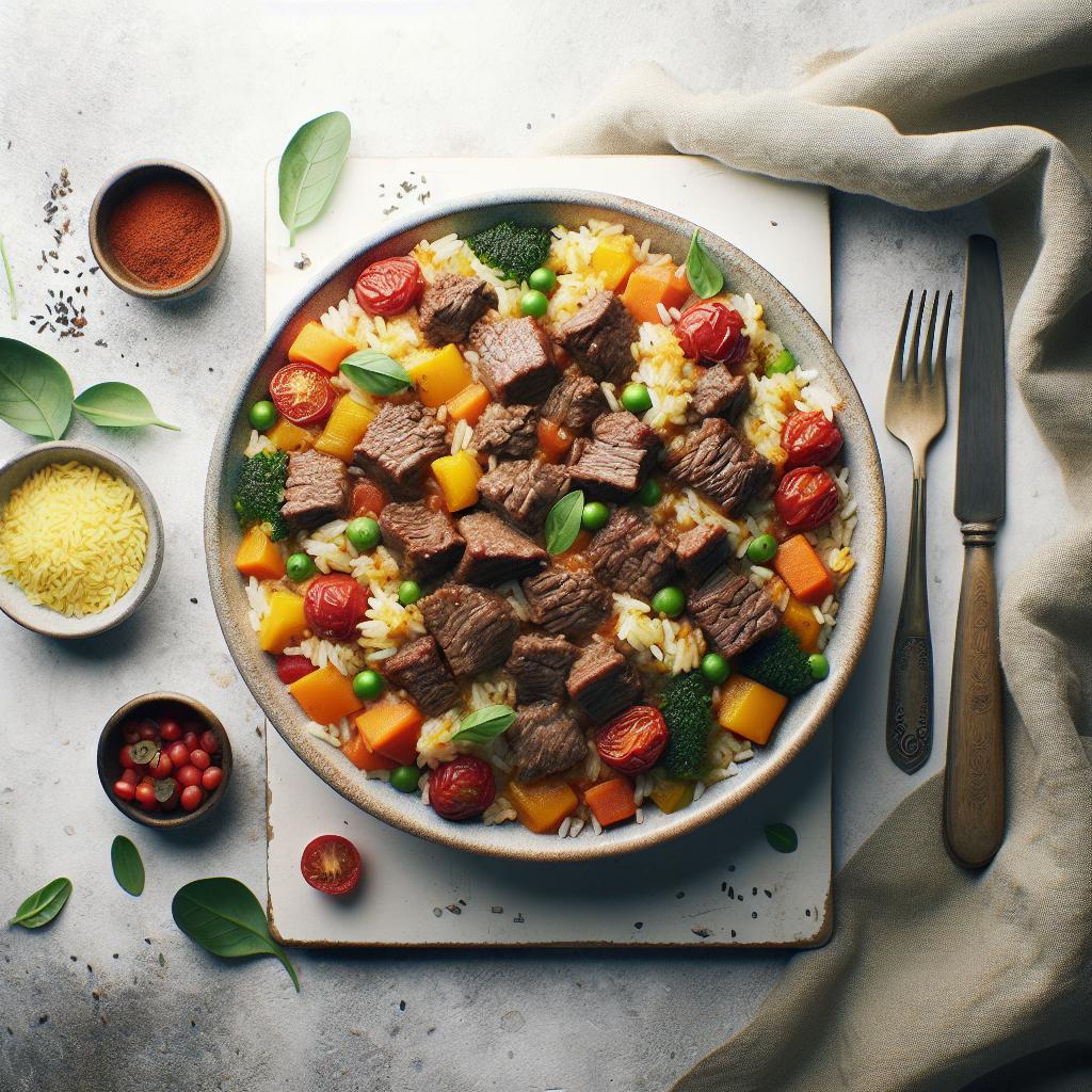 Hearty Beef and Rice Casserole: Comfort on a Plate