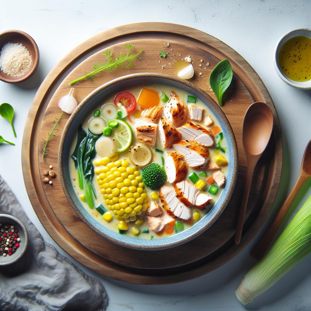 Hearty Chicken and Corn Chowder: A Comforting Classic Recipe