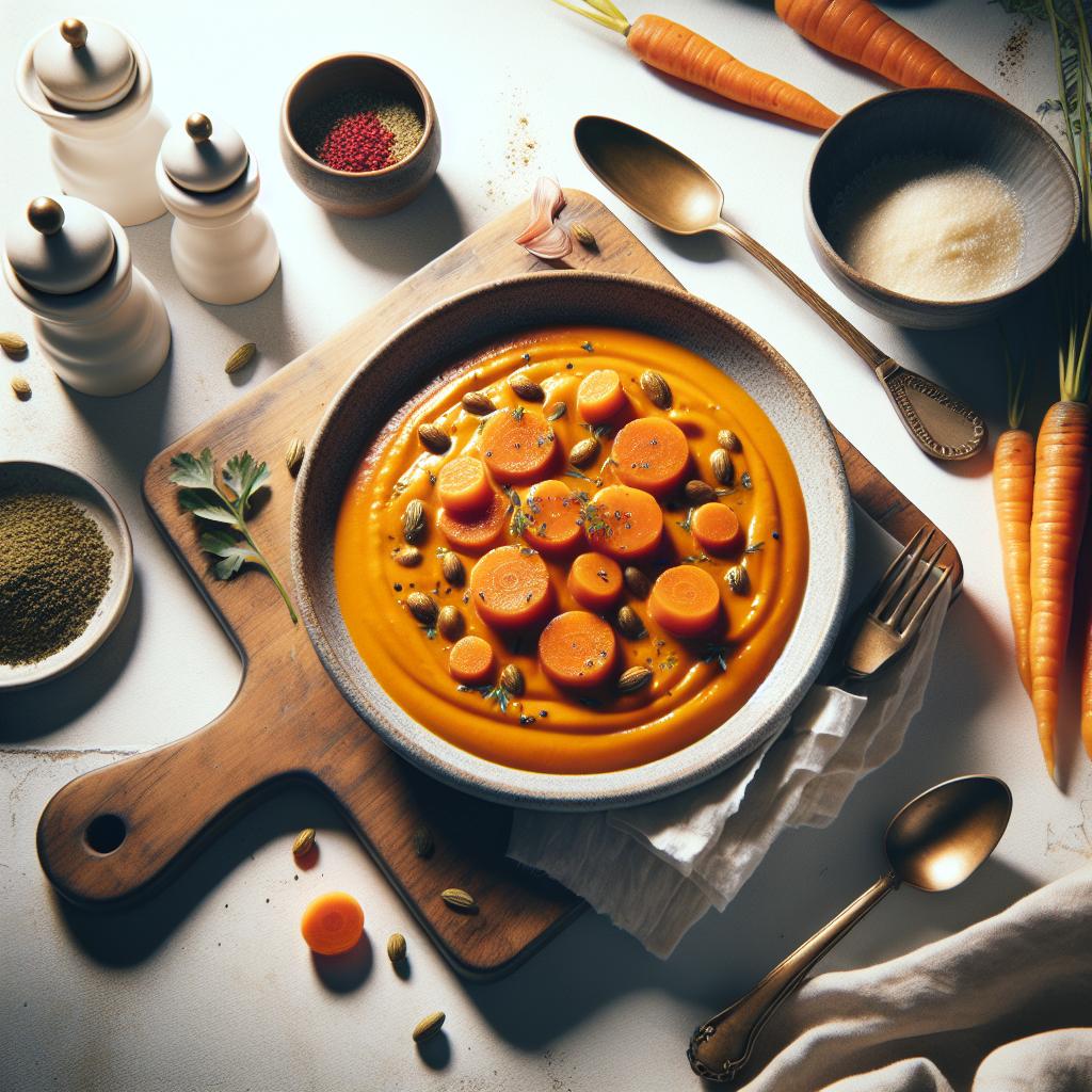 Velvety Carrot Stew: A Creamy Comfort in Every Spoonful