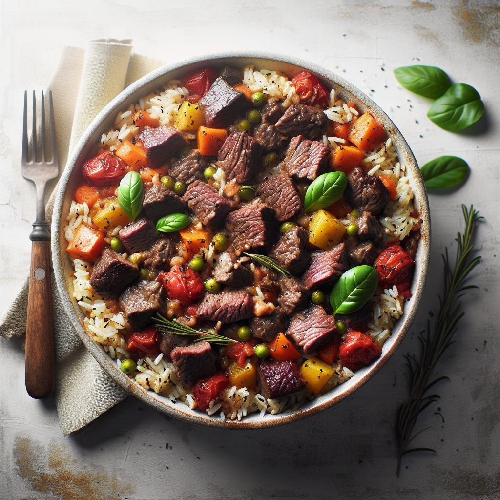 Hearty Beef and Rice Casserole: Comfort Food Made Simple