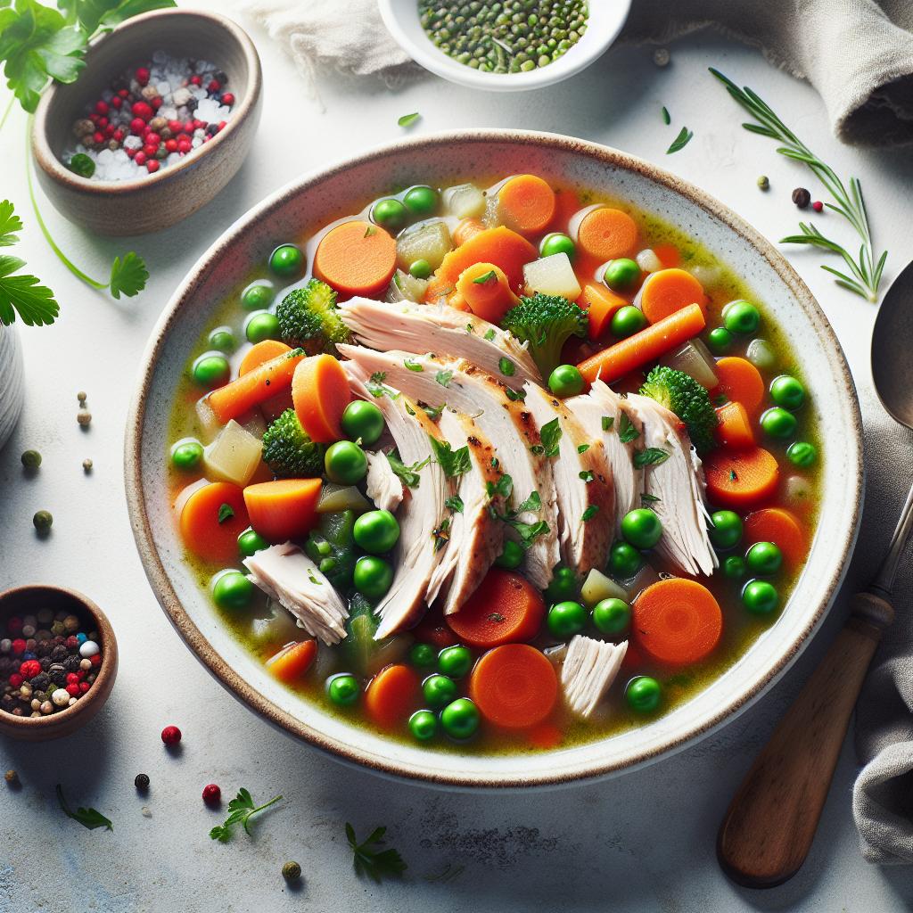 Hearty Turkey and Vegetable Soup: A Nutritious Comfort Bowl