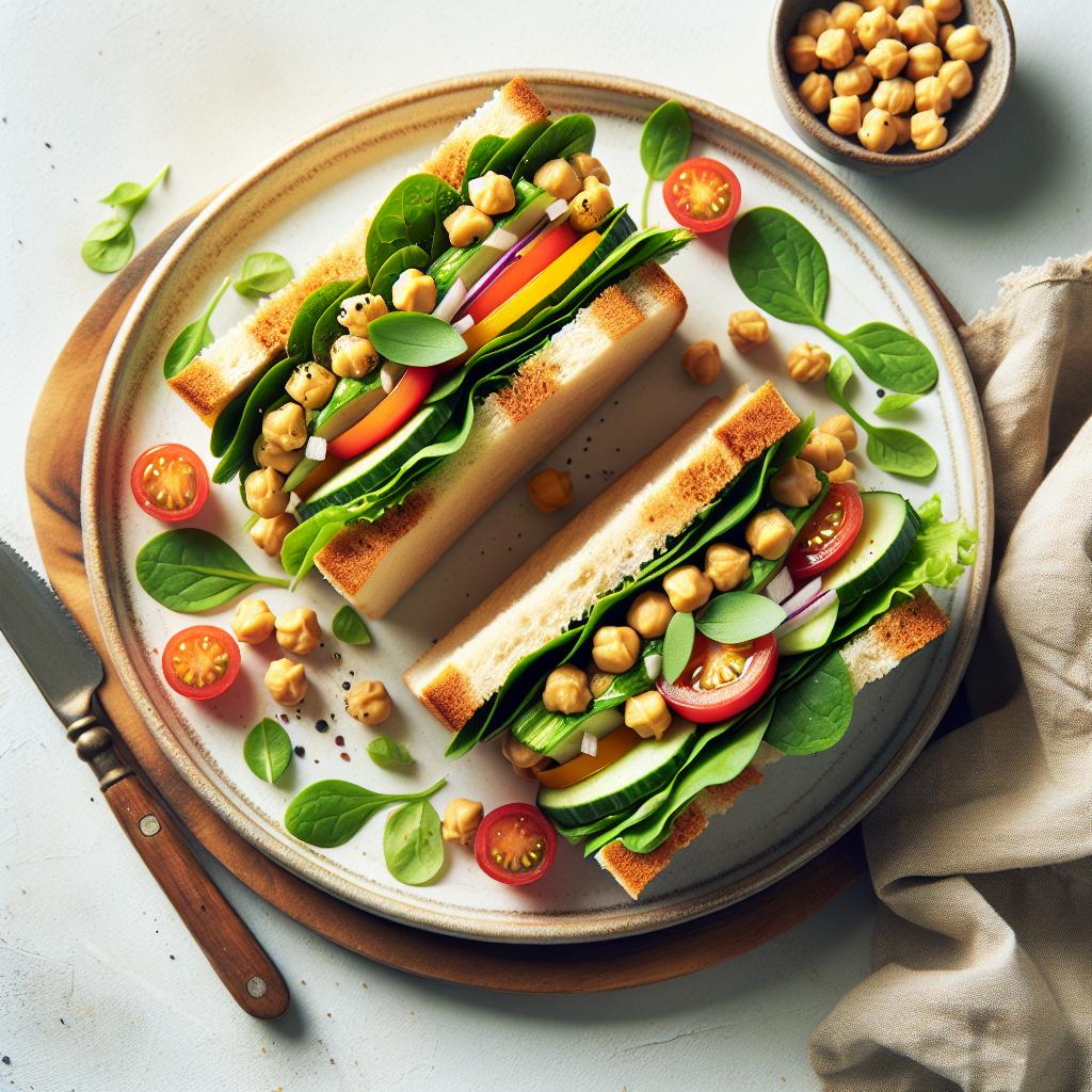 Chickpea Salad Sandwiches: A Tasty Twist on a Classic Lunch