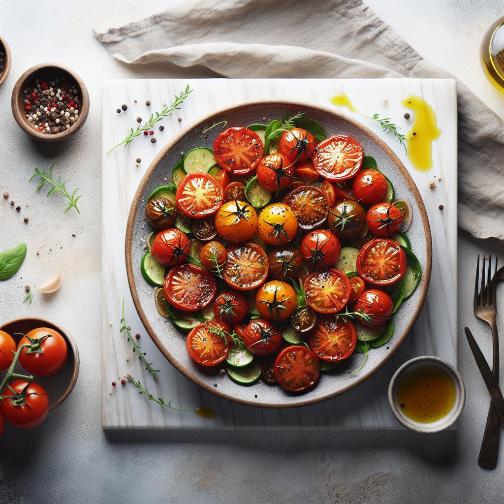 Savor the Flavor: A Guide to Roasted Tomato Salad Delight