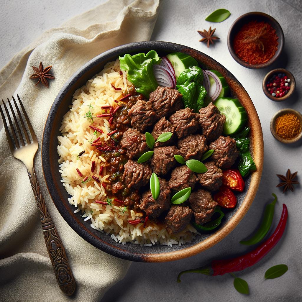 Savor the Flavor: Ultimate Beef Keema with Fragrant Rice