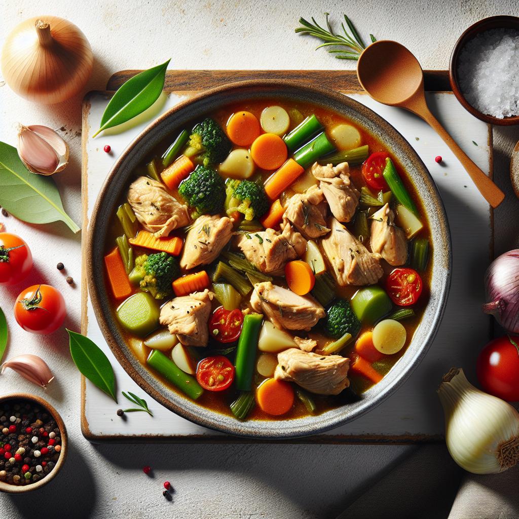 Hearty Chicken and Vegetable Stew: A Nourishing Classic