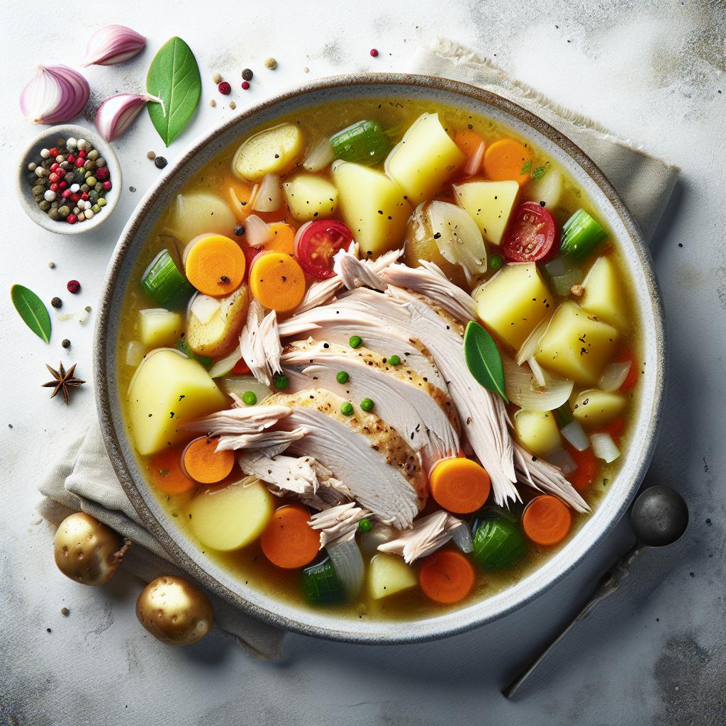 Hearty Turkey and Potato Soup: Comfort in Every Spoonful
