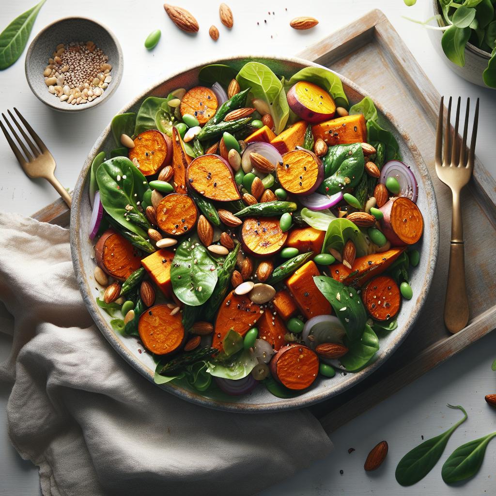 Golden Harvest: The Ultimate Roasted Sweet Potato Salad Guide