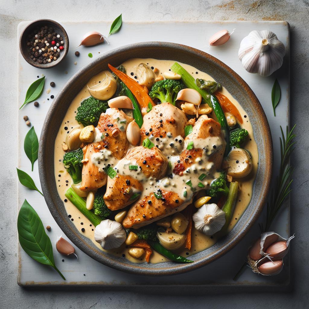 Indulge in Flavor: The Ultimate Creamy Garlic Chicken Recipe
