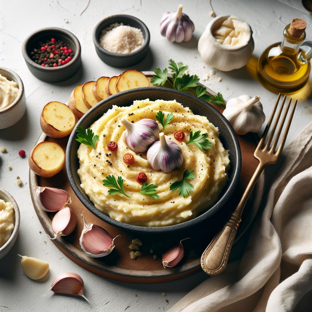 Creamy Roasted Garlic Mashed Potatoes: A Flavorful Twist