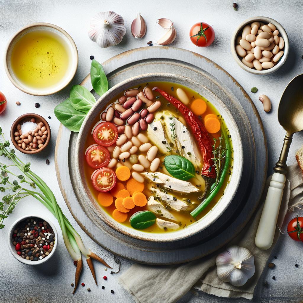 Hearty Chicken and Bean Soup: A Comfort Bowl of Wellness