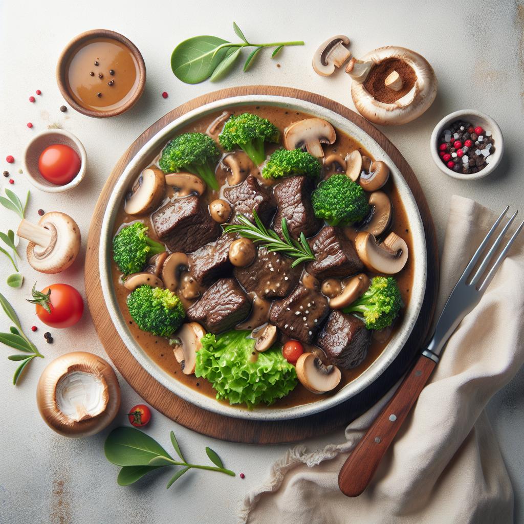 Savory Beef Tips with Mushroom Gravy: A Comfort Food Classic