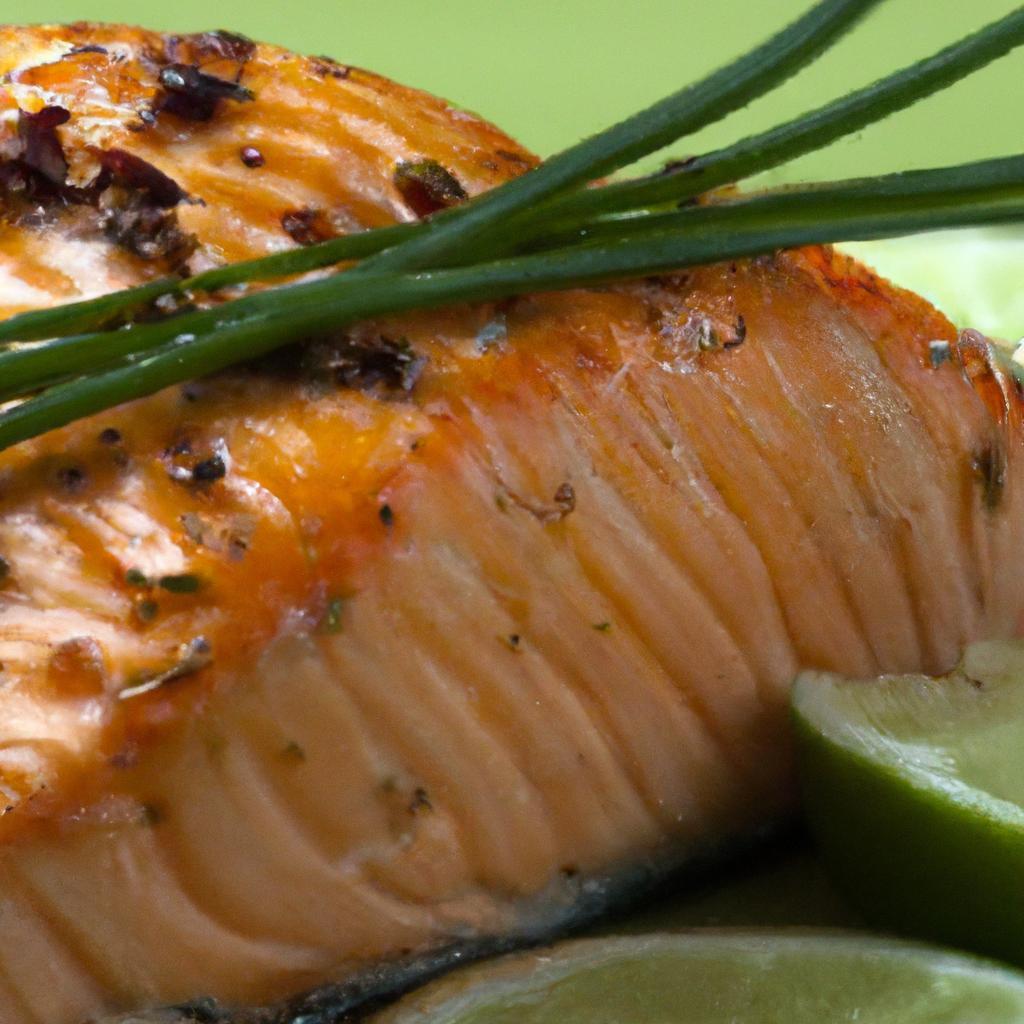 Zesty Baked Salmon with Honey and Lime: A Flavorful Delight