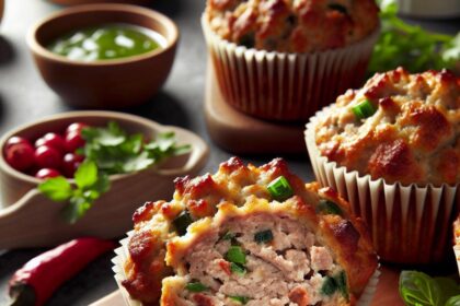 Mini Turkey Meatloaf Muffins: Savory Bites of Comfort