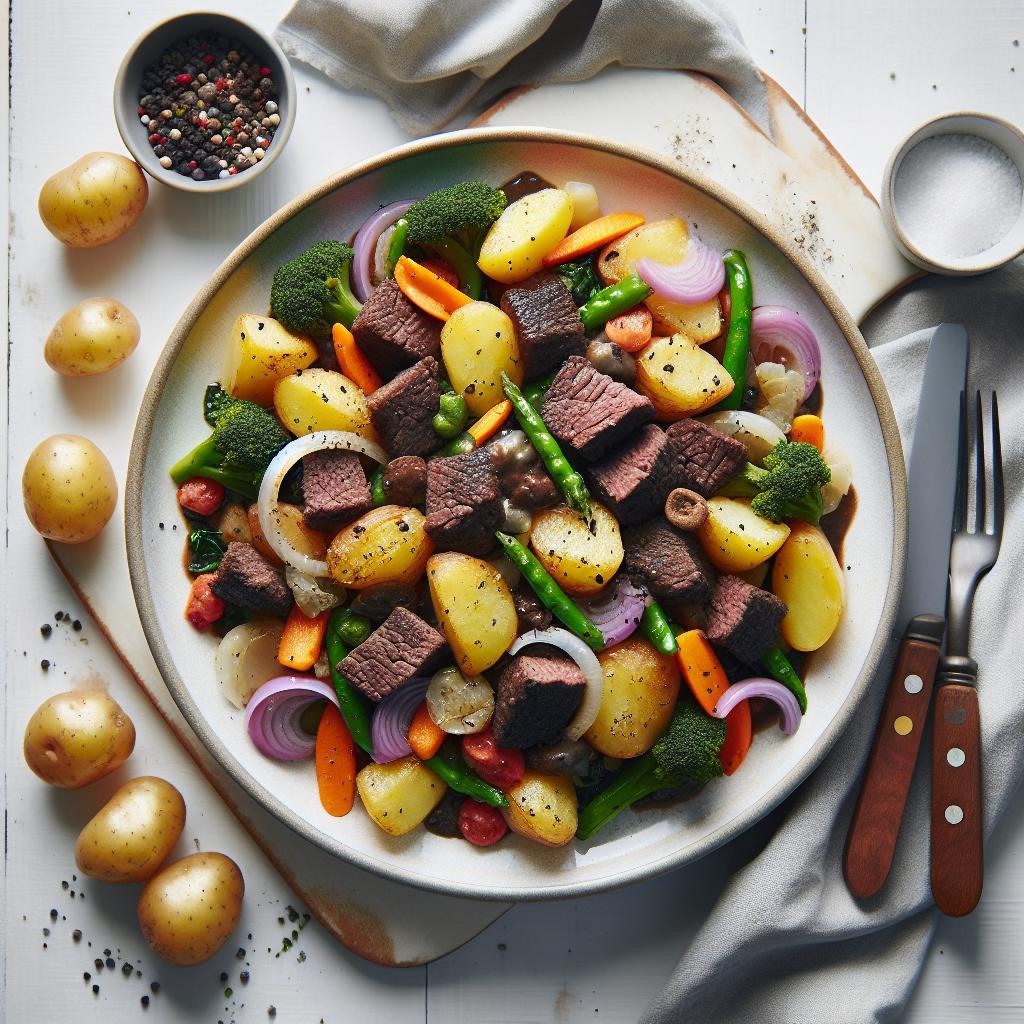 Hearty Beef and Potato Hash: A Savory Comfort Classic