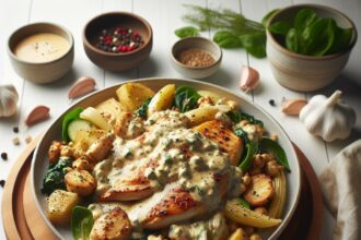 Savory Delight: Mastering the Art of Creamy Garlic Chicken