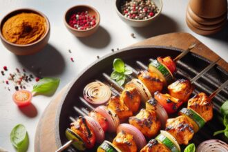 Sizzling Chicken Tikka Skewers: A Flavorful Grill Delight