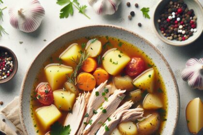 Hearty Turkey and Potato Soup: Comfort in Every Spoonful