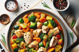 Hearty Chicken and Vegetable Stew: A Comforting Classic Recipe