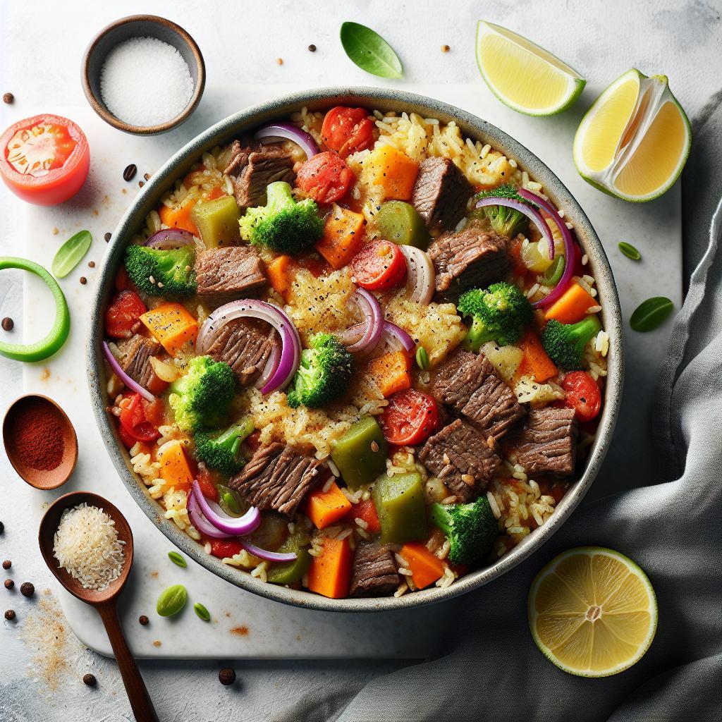 Hearty Beef and Rice Casserole: Comfort on a Plate