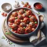 Savory Turkey Meatballs Simmered in Rich Marinara Sauce