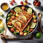 Zesty Baked Salmon with Honey and Lime: A Flavorful Twist
