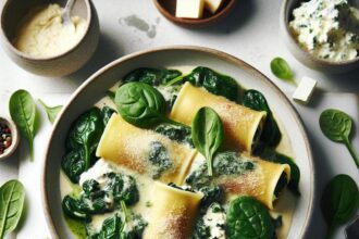 Indulgent Creamy Spinach & Ricotta Cannelloni Recipe Guide