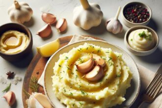 Creamy Roasted Garlic Mashed Potatoes: A Flavorful Twist