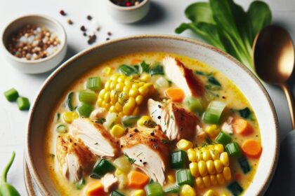 Hearty Chicken and Corn Chowder: A Comforting Classic Recipe